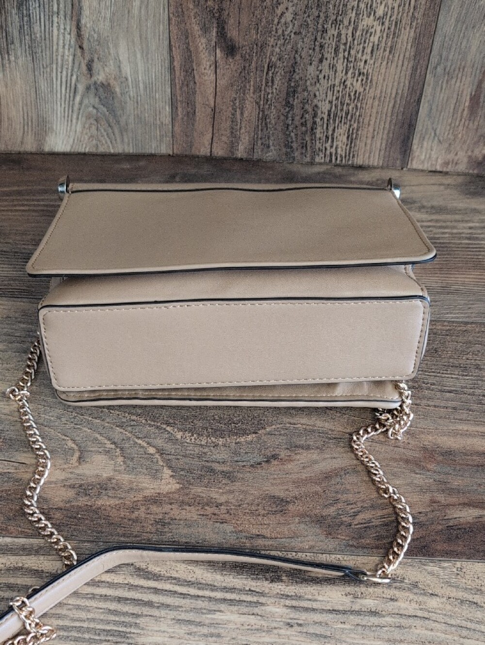 Alfani Pleated Quilted Crossbody Bag with Chain Strap F310 - Picture 5 of 8